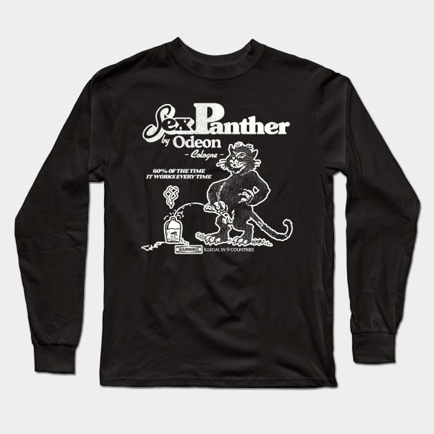 Sex Panther by Odeon B/W Long Sleeve T-Shirt by darklordpug